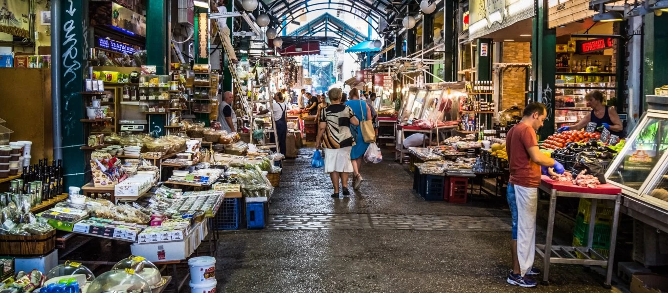 Θεσσαλονίκη: Μειωμένη η κίνηση στο Καπάνι για το Σαρακοστιανό τραπέζι (βίντεο)